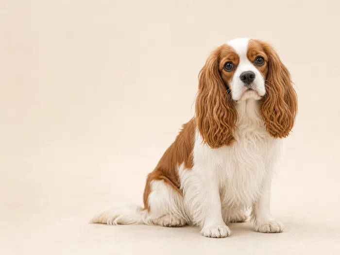 Cocker spaniel μετά από ενδιάμεση περιποίηση