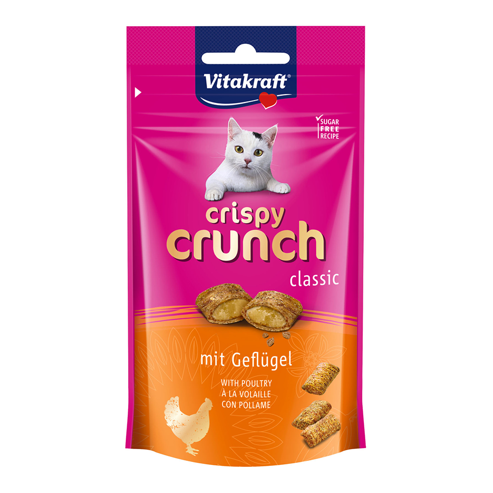 Vitakraft Crispy Crunch τραγανή λιχουδιά με κοτόπουλο