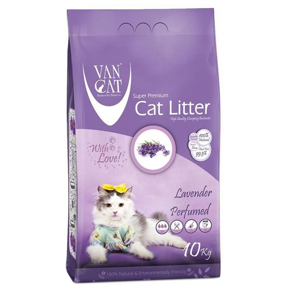 Van Cat Lavander Clumping