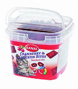 Sanal cat Cranberry & Chicken cup 75gr