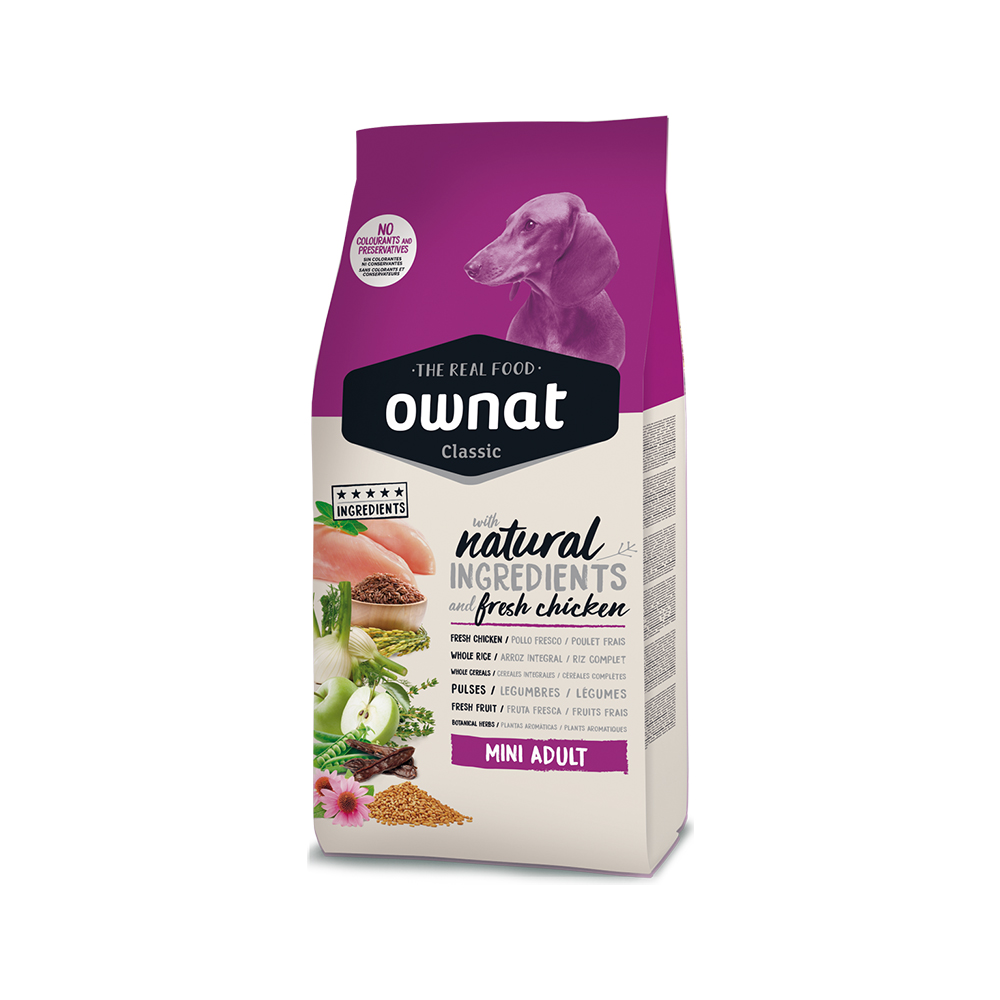 Ownat Classic Mini Adult Φρέσκο Κοτόπουλο