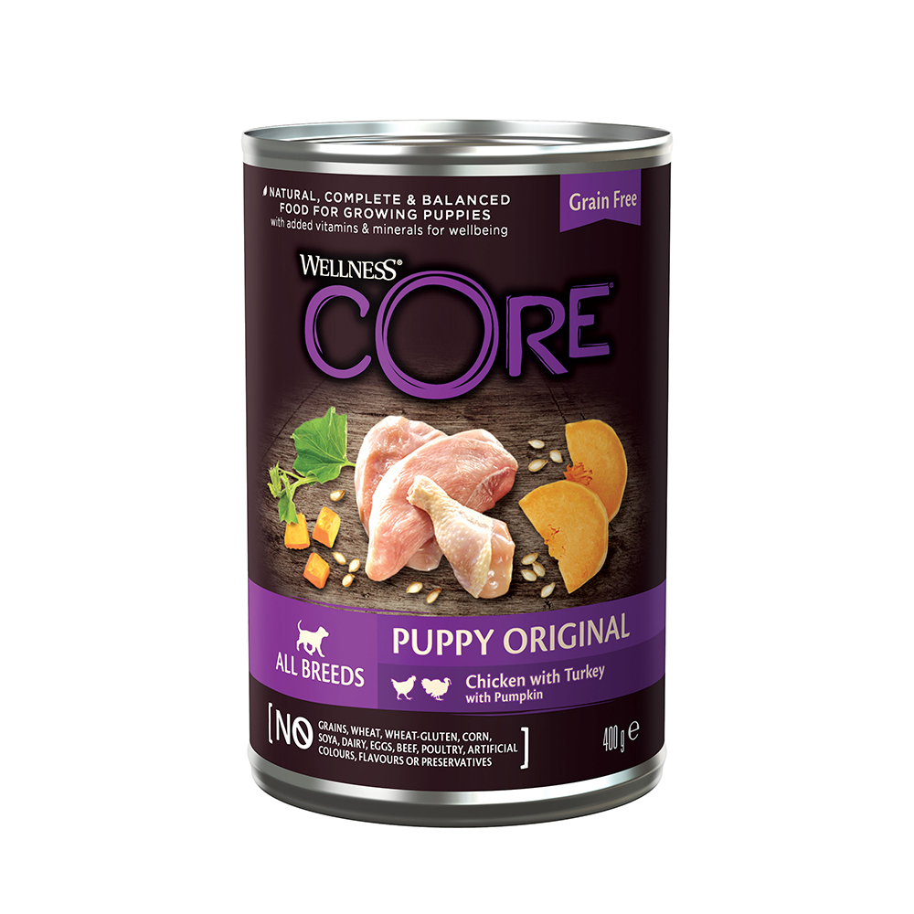 WELLNESS CORE PUPPY Κοτόπουλο & Γαλοπούλα