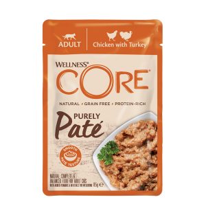 Purely Pate Κοτόπουλο με Γαλοπούλα 85gr