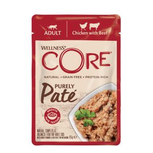 Purely Pate Κοτόπουλο με Βοδινό 85gr