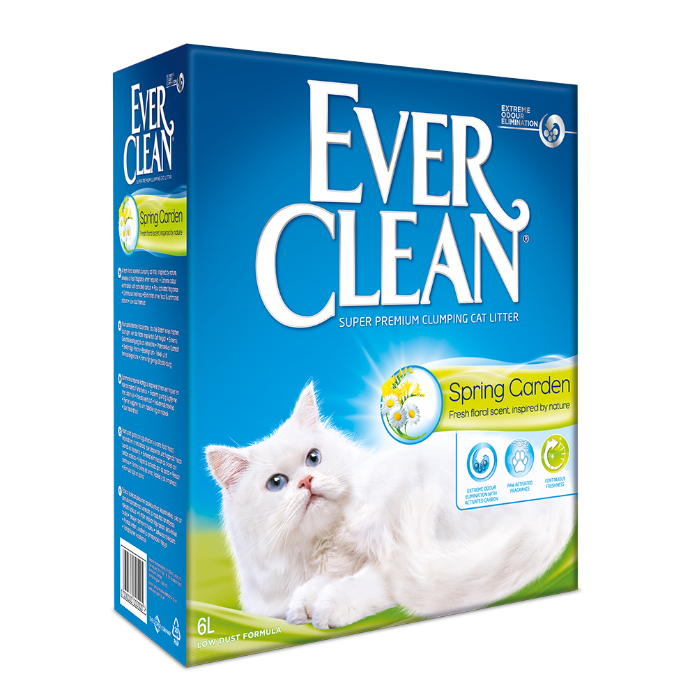 Ever Clean Spring Garden Clumping Cat Litter 6lt