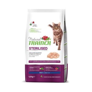 Natural Trainer Adult Sterilised-White Meats