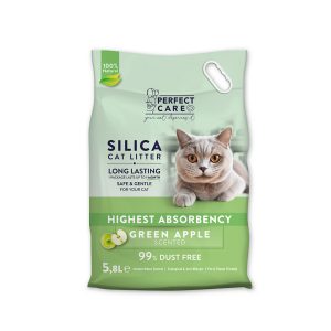Perfect Care Cat Silica Litter Πράσινο Μήλο 5,8lt