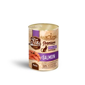 Fisi Cat Adult Sterilised Σολομός Pate 400gr