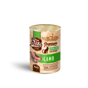 Fisi Cat Adult Sterilised Αρνί Pate 400gr