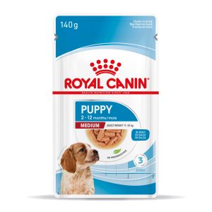 Puppy Medium  Κομματάκια σε σάλτσα 140gr