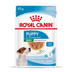 PUPPY MINI Chunks in gravy Κομματάκια σε σάλτσα 85gr