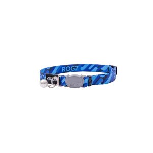 Rogz κολάρο γάτας xsmall geo blue