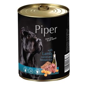 Piper Adult αρνί, καρότο και καστανό ρύζι
