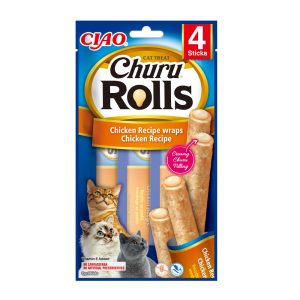 Churu Cat Rolls Chicken 4x10gr