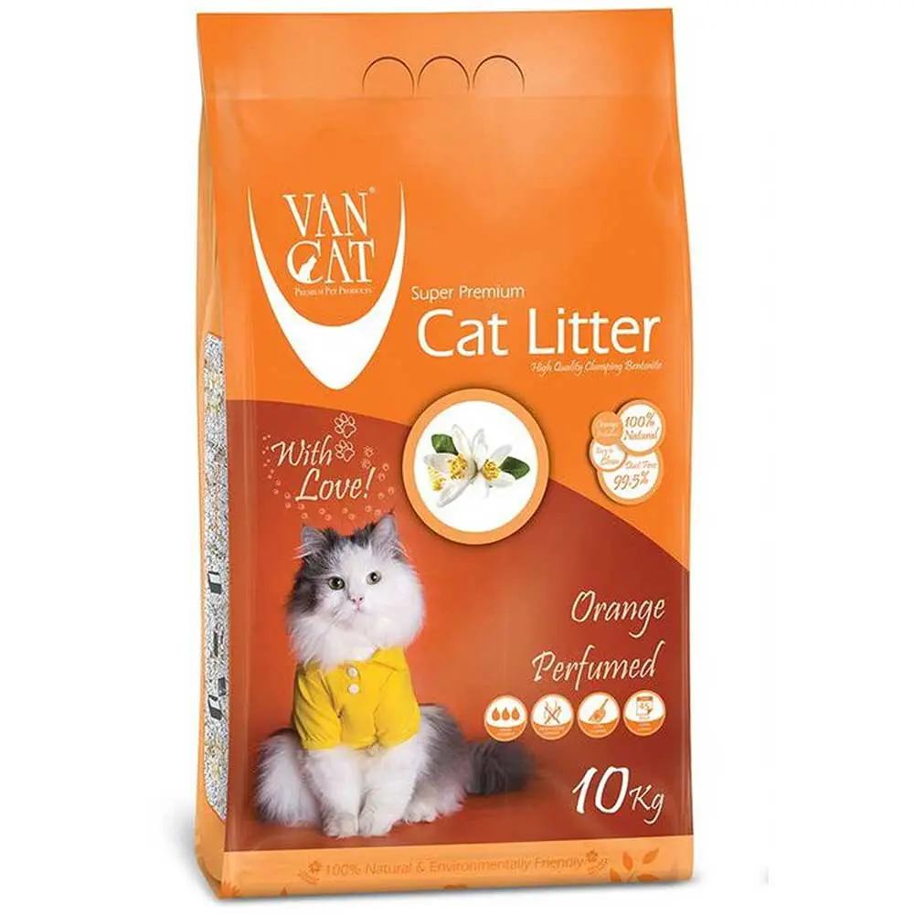 Van Cat Orange Clumping