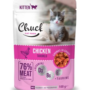 Chuck Pouch Kitten 100g