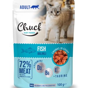 Chuck Pouch  Adult Fish 100gr