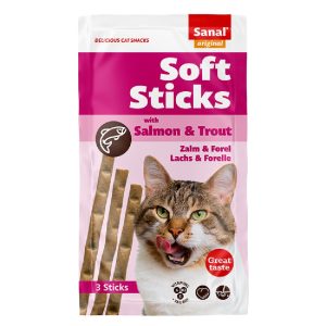 Sanal soft sticks salmon & trout