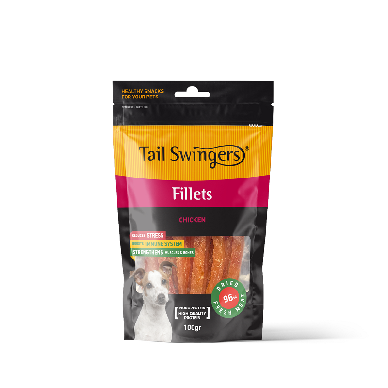 Tailswingers PURE CHICKEN SOFT FILLETS 100 gr