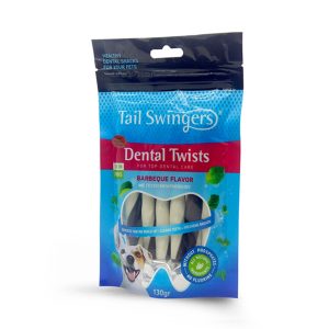 Tailswingers DENTAL TWIST ROLL BARBEQUE 130gr