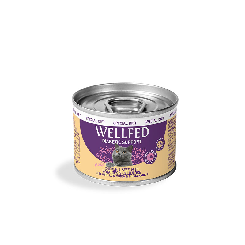WELLFED DIABETIC DIET 200gr