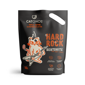 CATOIKOS”HARD ROCK”BENTONITE CAT LITTER10L