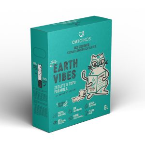 CATOIKOS”EARTH VIBES”TOFU&ZEOLITE CAT LITTER-NEUTRAL SCENT 6L