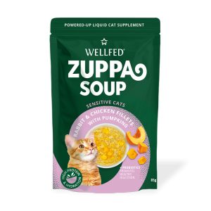 WELLFED ZUPPA SOUP RABBIT,CHICKEN &PUMPKIN 85gr