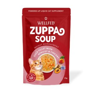 WELLFED ZUPPA SOUP DUCK,APRICOT &CHICORY 85gr