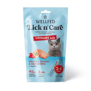 WELLFED LICK N’ CARE URINARY AID (6*15gr) 90gr