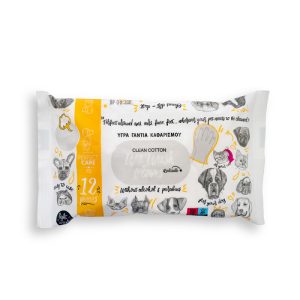 Perfect Care Wet Glove Clean Cotton 12τμχ