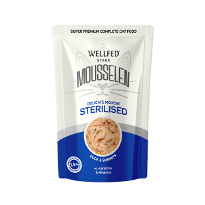 WLFD MOUSSELEN STER.DUCK & SHRIMPS 40gr