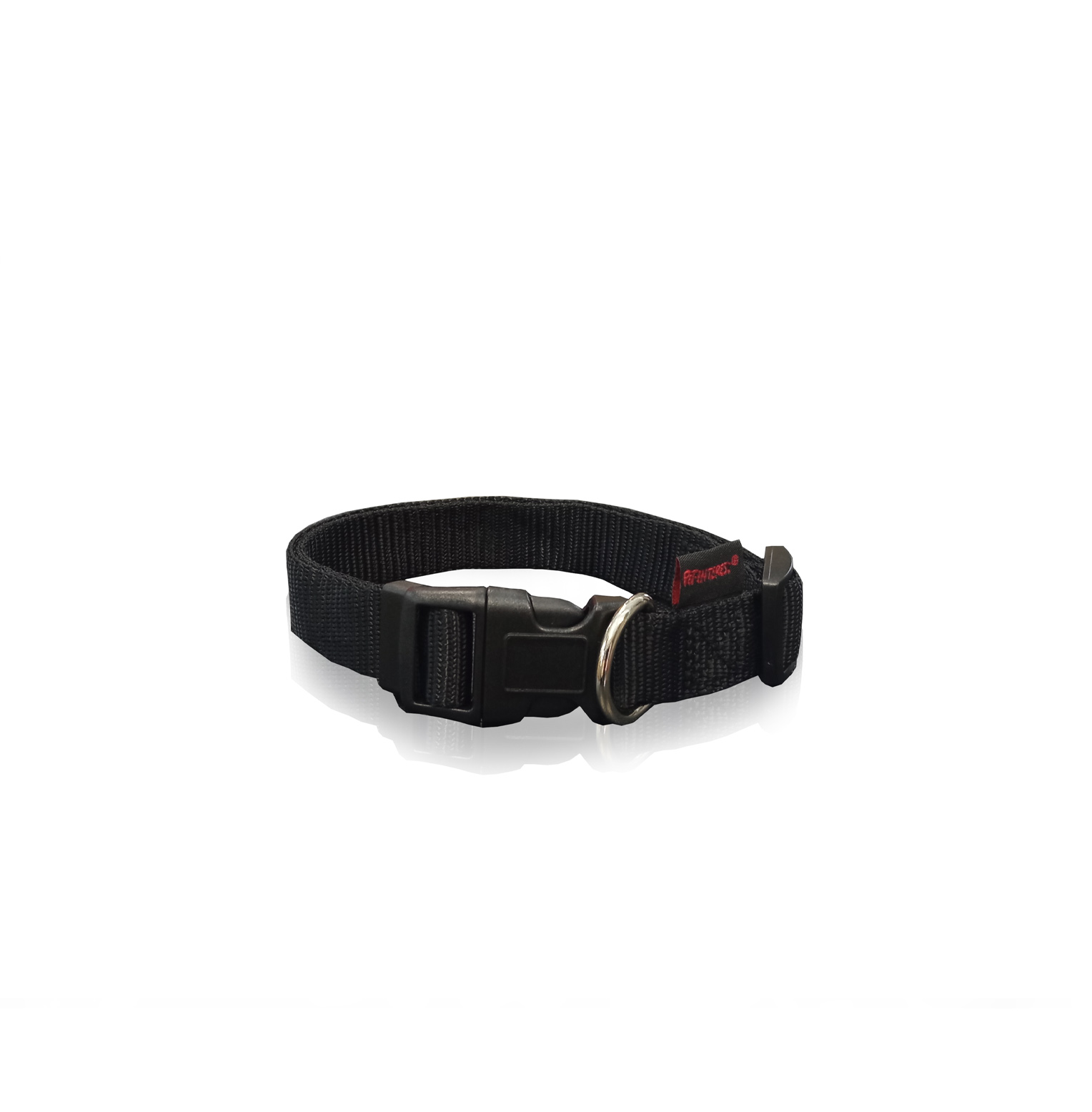 DOG COLLAR PLAIN- BLACK