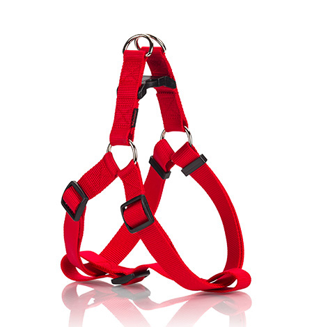 DOG HARNESS A PLAIN RED