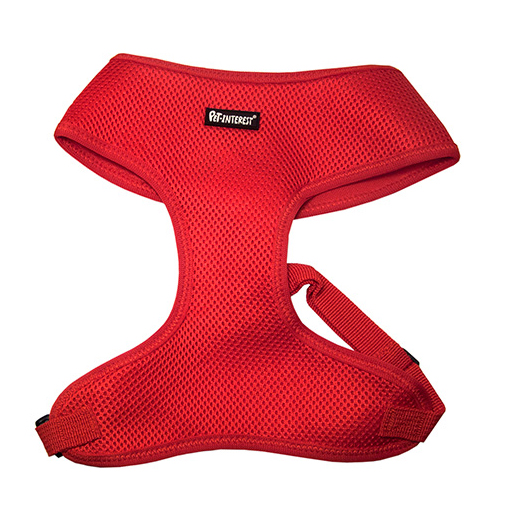 MESH HARNESS PLAIN RED