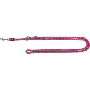 Trixie Cavo Οδηγός/Λουρί Αυξομειούμενος Small/Medium Fuchsia/graphite 2m/12mm