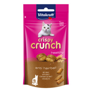 Vitakraft Crispy Crunch τραγανή λιχουδιά με βύνη (Anti Hairball)
