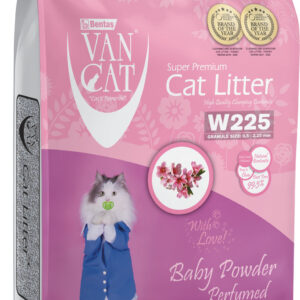 Van Cat Baby Powder Clumping