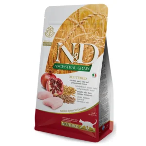 N&D ANCESTRAL GRAIN CHICKEN & POMEGRANATE neutered CAT