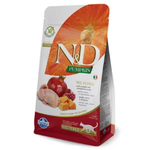 N&D PUMPKIN NEUTERED QUAIL, NO GRAIN